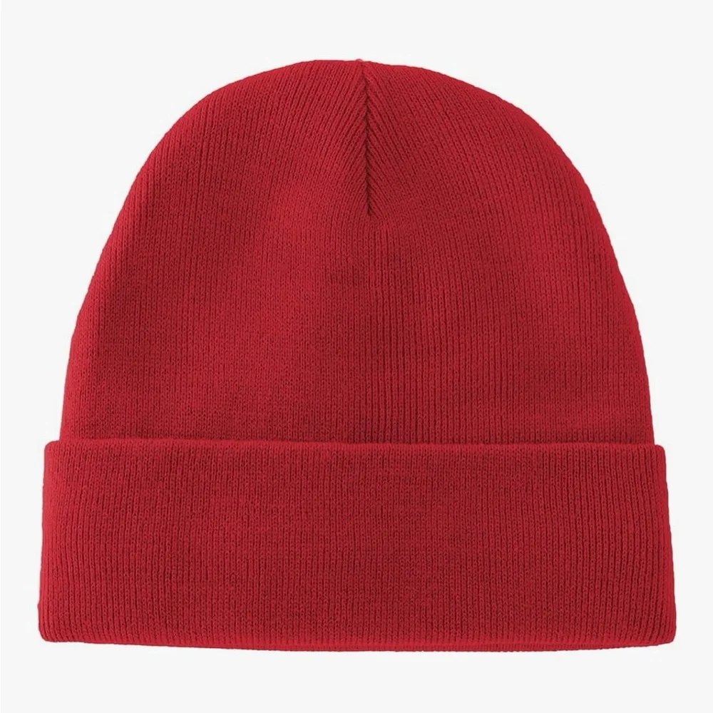 Classic Red Winter Baby Beanie hat